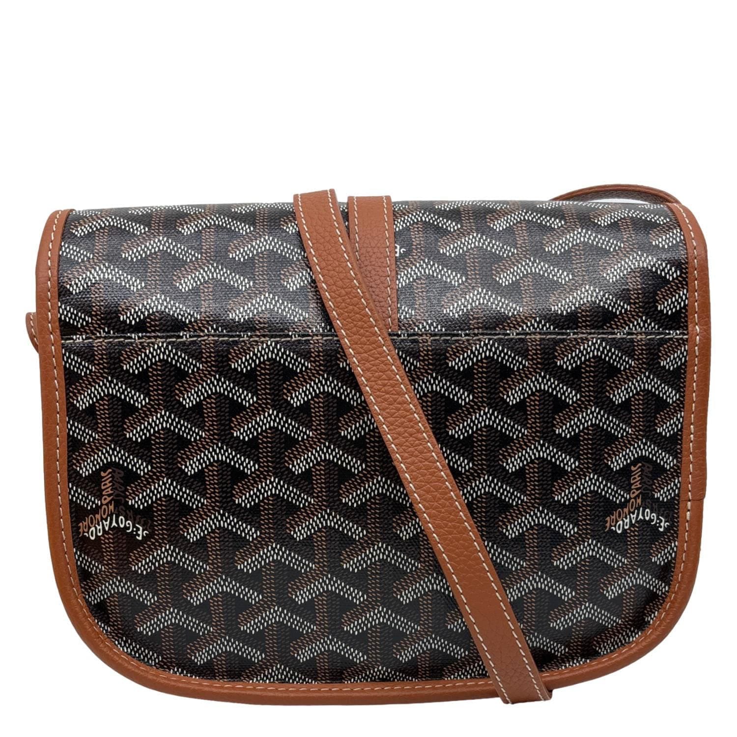 GOYARD Belvedere II PM Canvas Messenger Bag Black