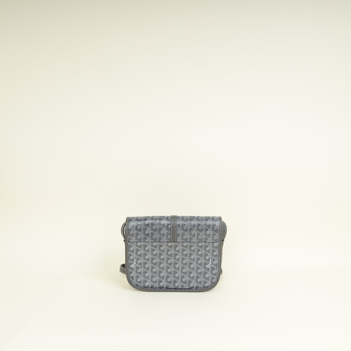 Goyard Gray Belvedere PM Messenger Bag