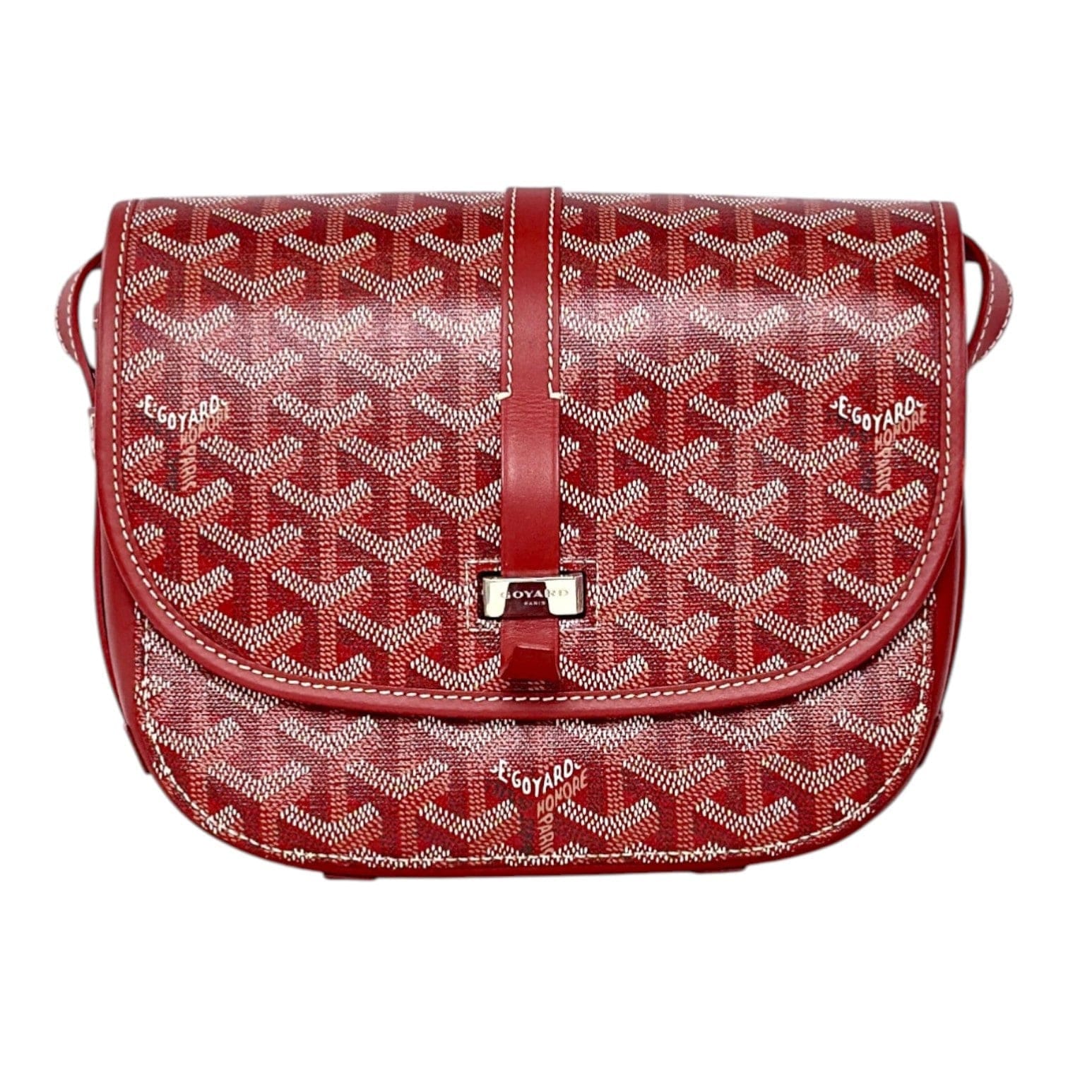 Goyard Red Messenger Bag