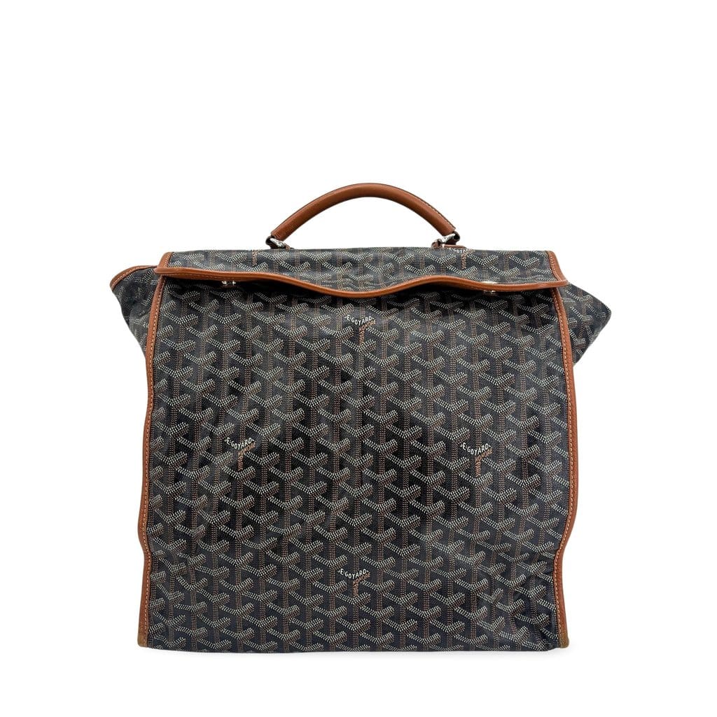 Goyard Saint Leger Backpack Black Brown