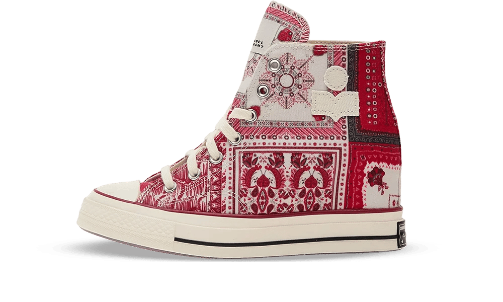 Converse Chuck Taylor 70 Isabel Marant Wedge Red Vanilla Ice