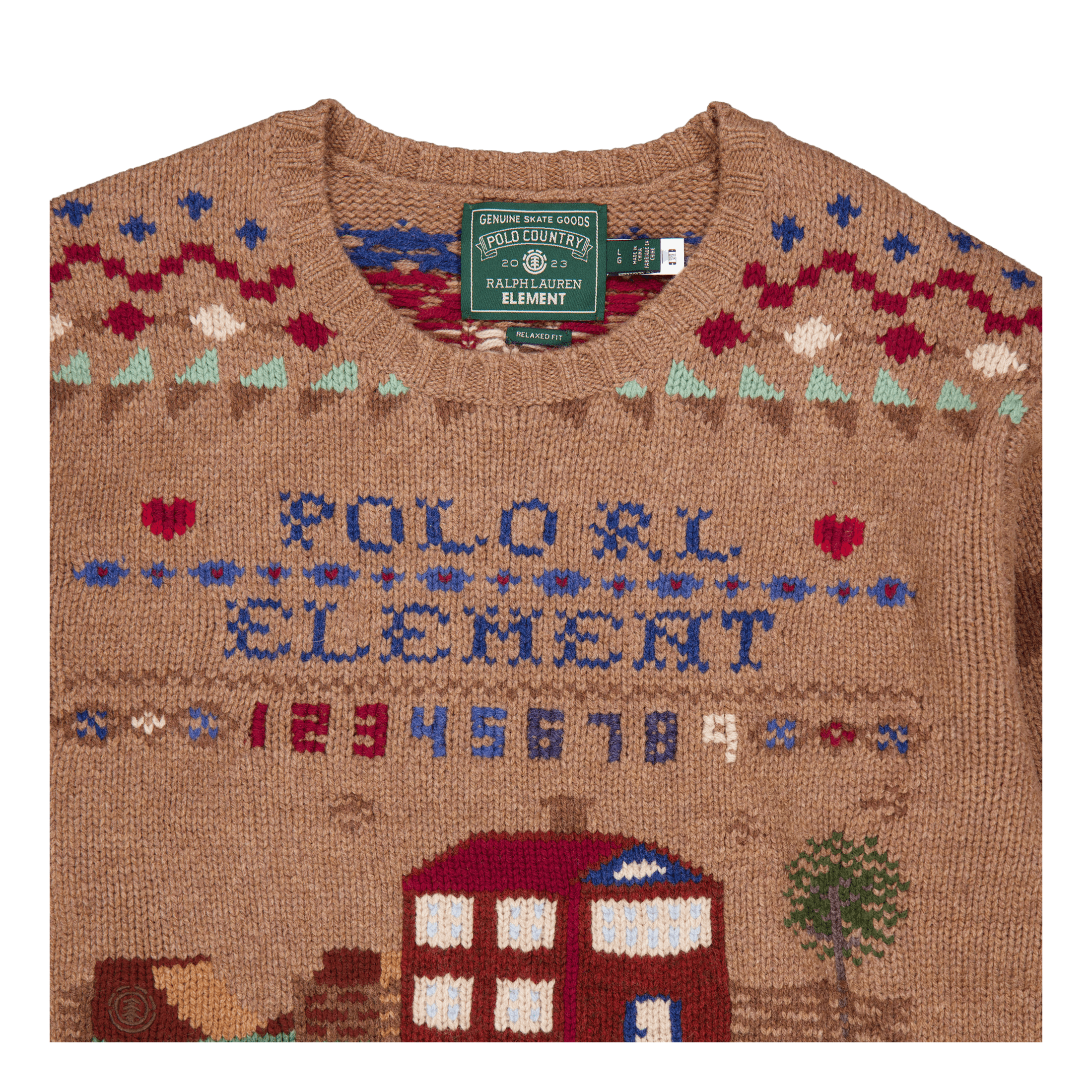 Polo Ralph Lauren Polo x Element Wool Sweater Brown Multi