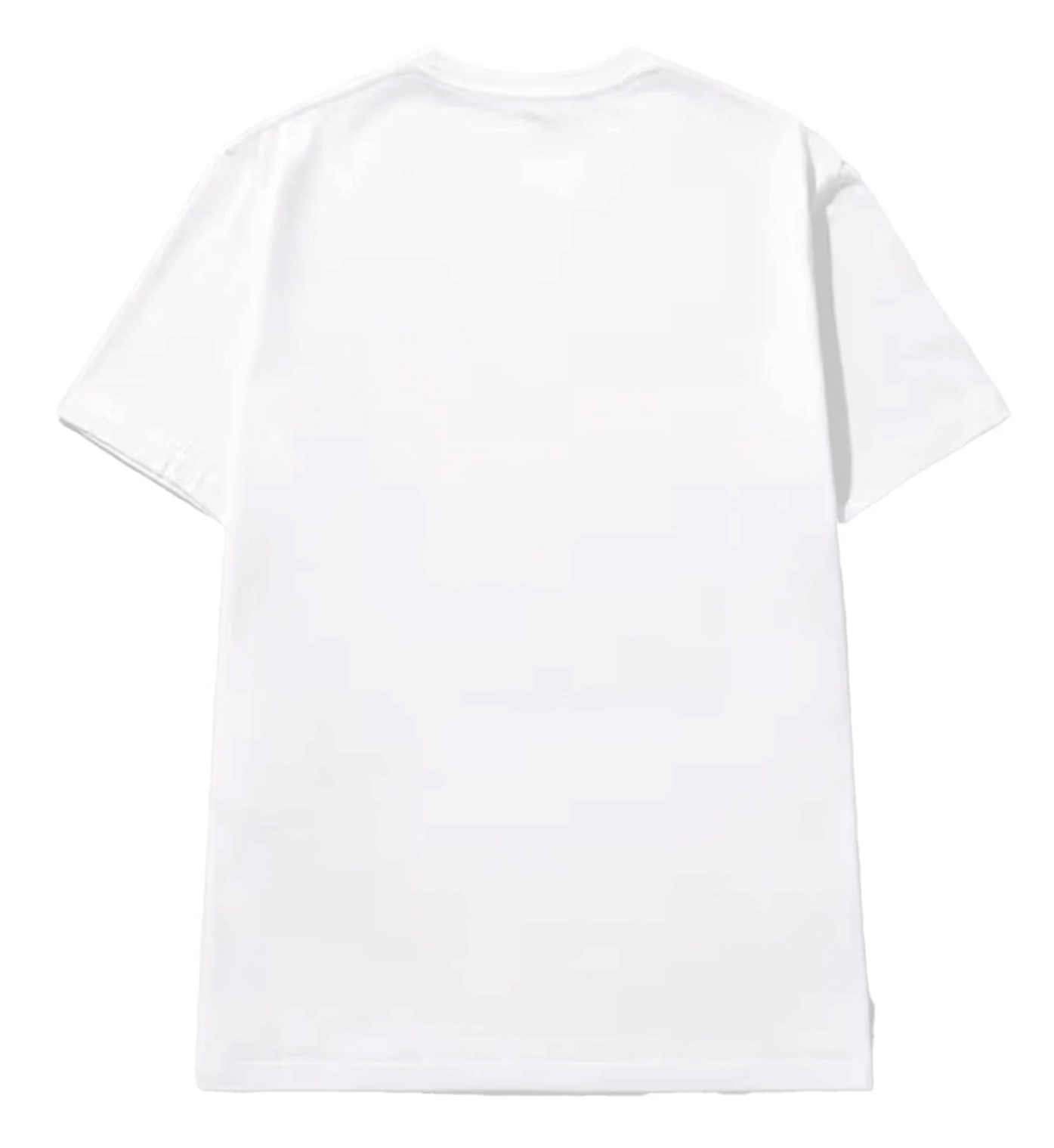 Loewe Anagram Blue Embroidered Logo on White T - Shirt