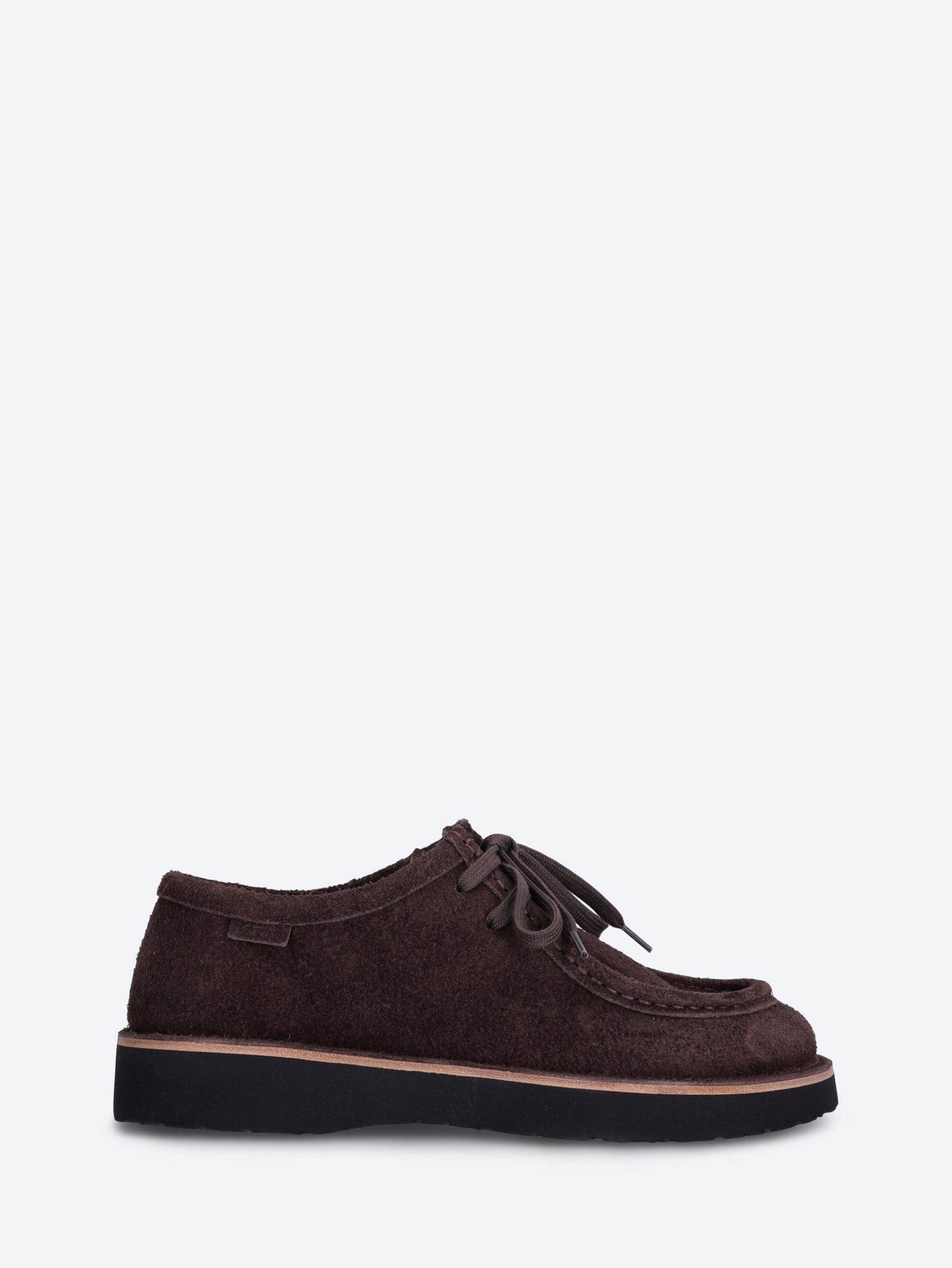 Loewe Leather suede faro lace up