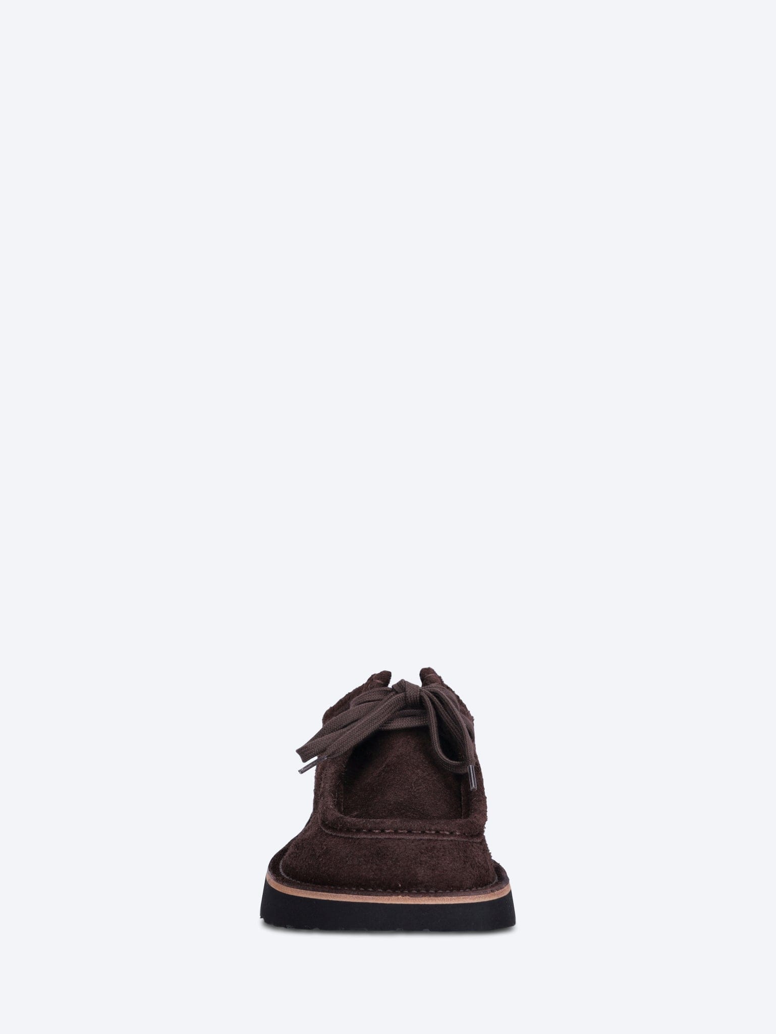 Loewe Leather suede faro lace up
