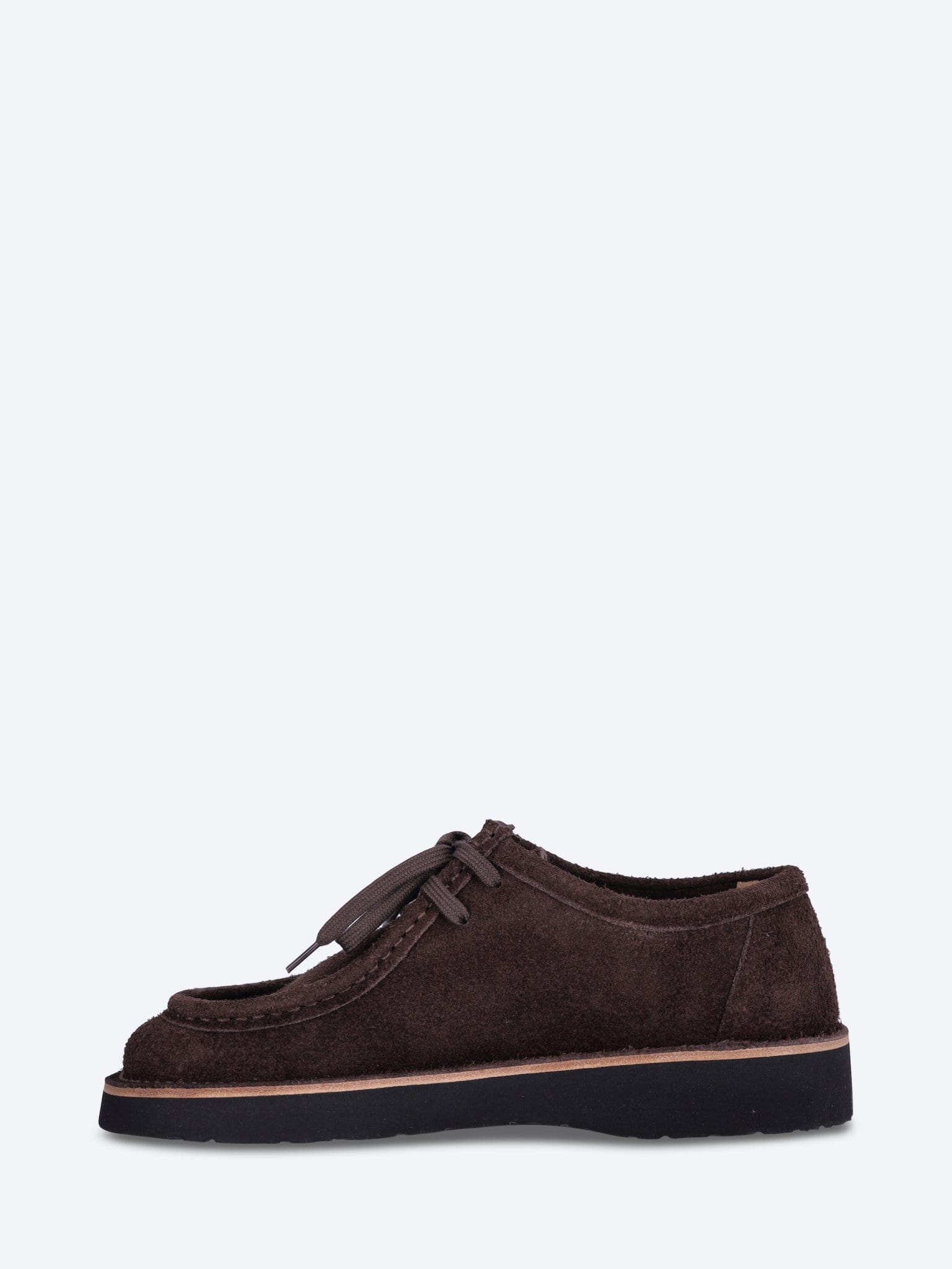 Loewe Leather suede faro lace up