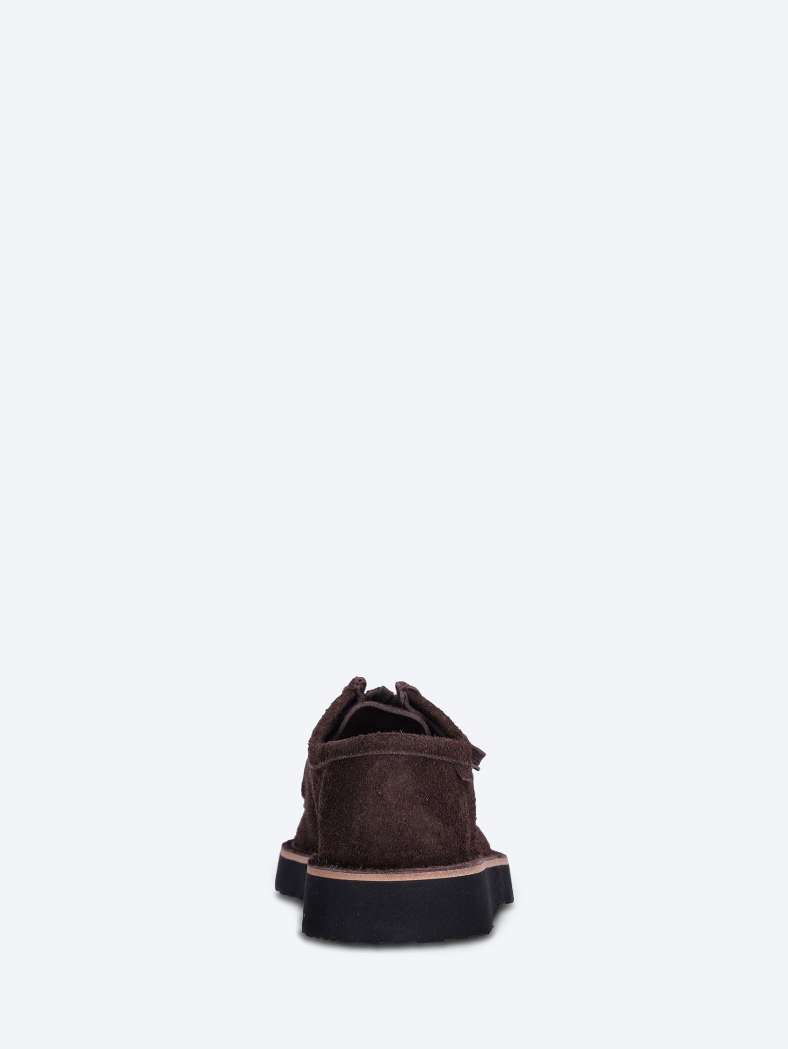 Loewe Leather suede faro lace up