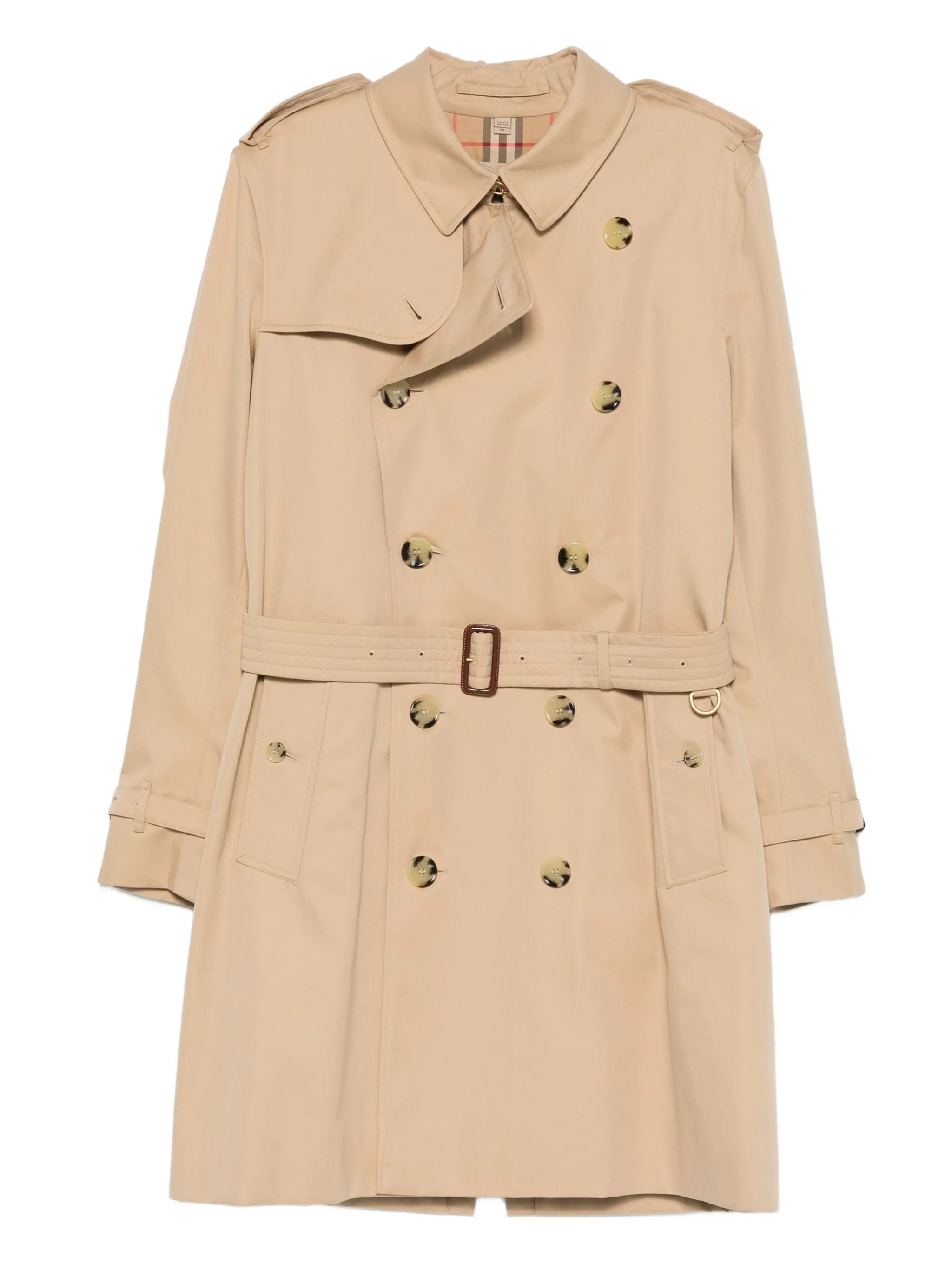 Burberry Kensington belted coat