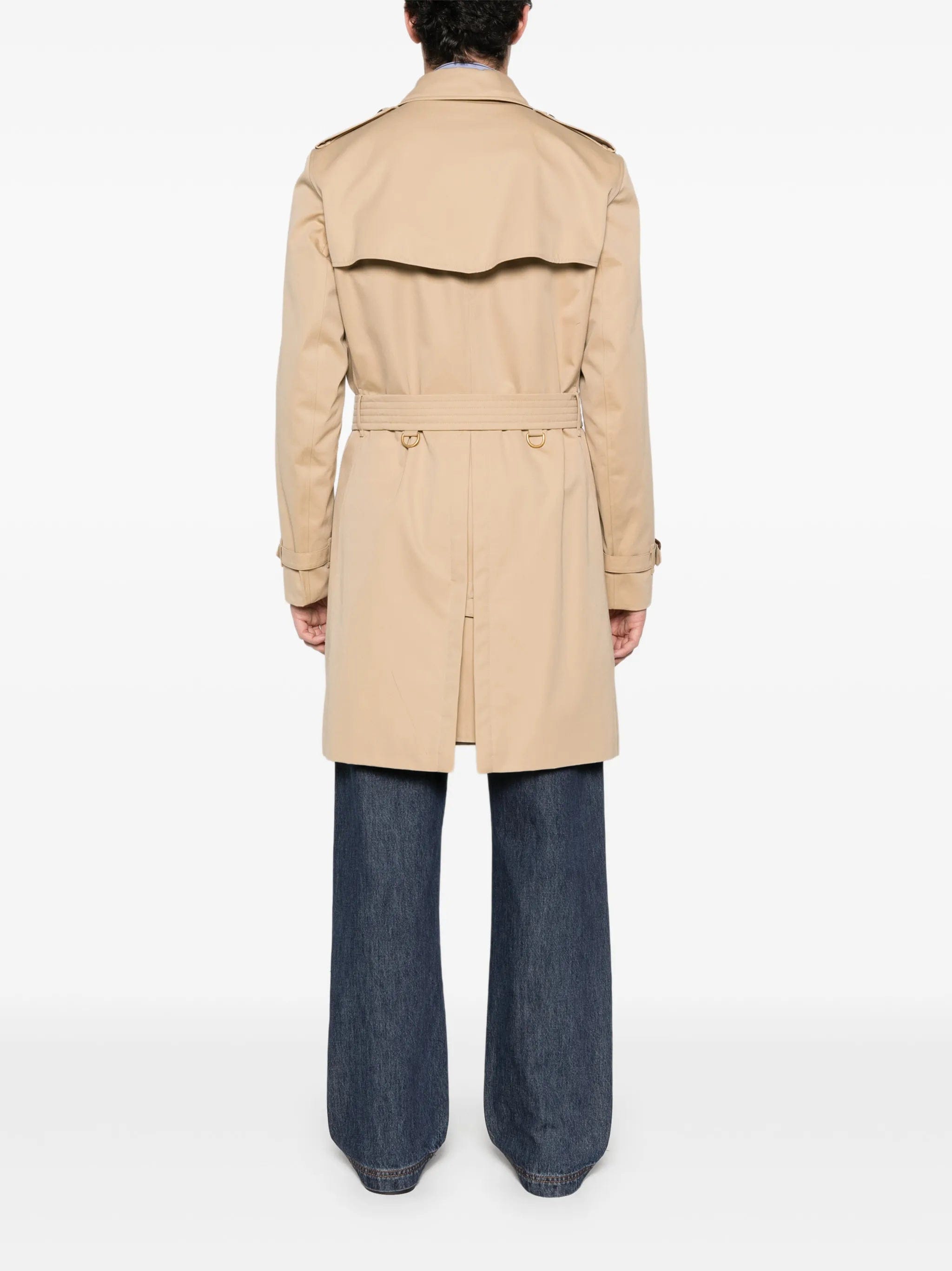 Burberry Kensington belted coat