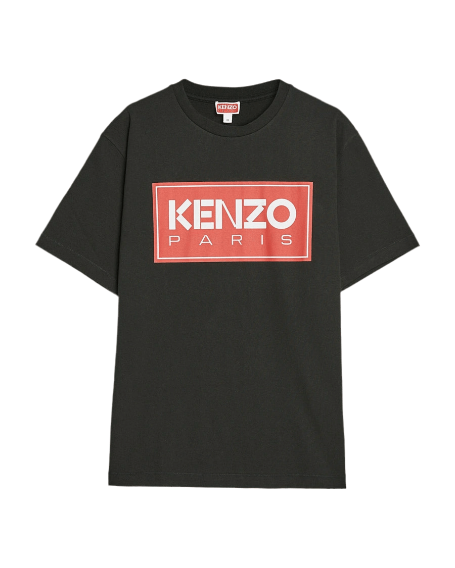 Kenzo Paris Logo Classic T - Shirt Black