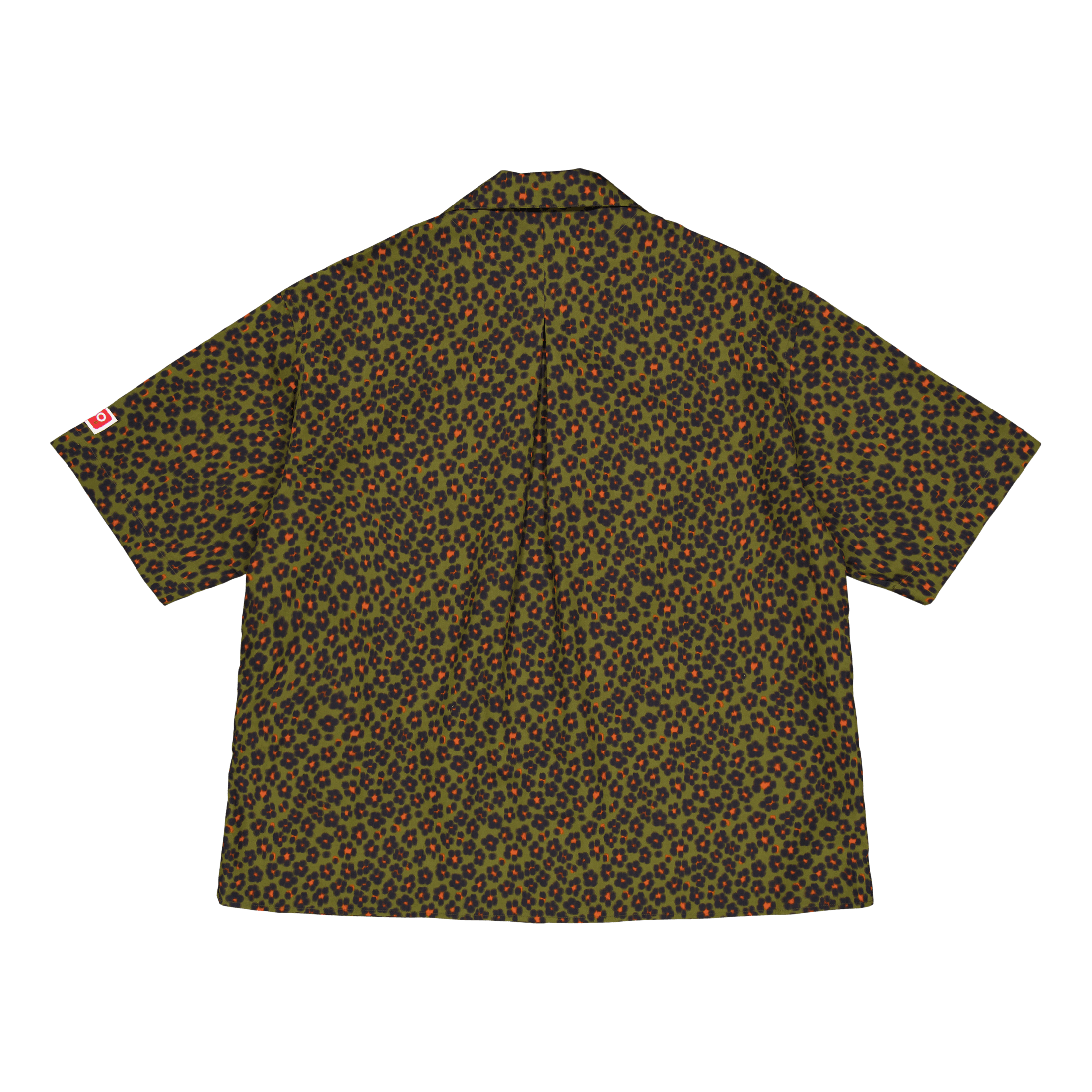 Kenzo Shirt Sc Hana Leopard Khaki