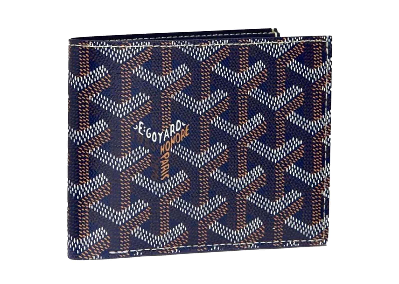 Goyard Victoire Wallet Navy Blue
