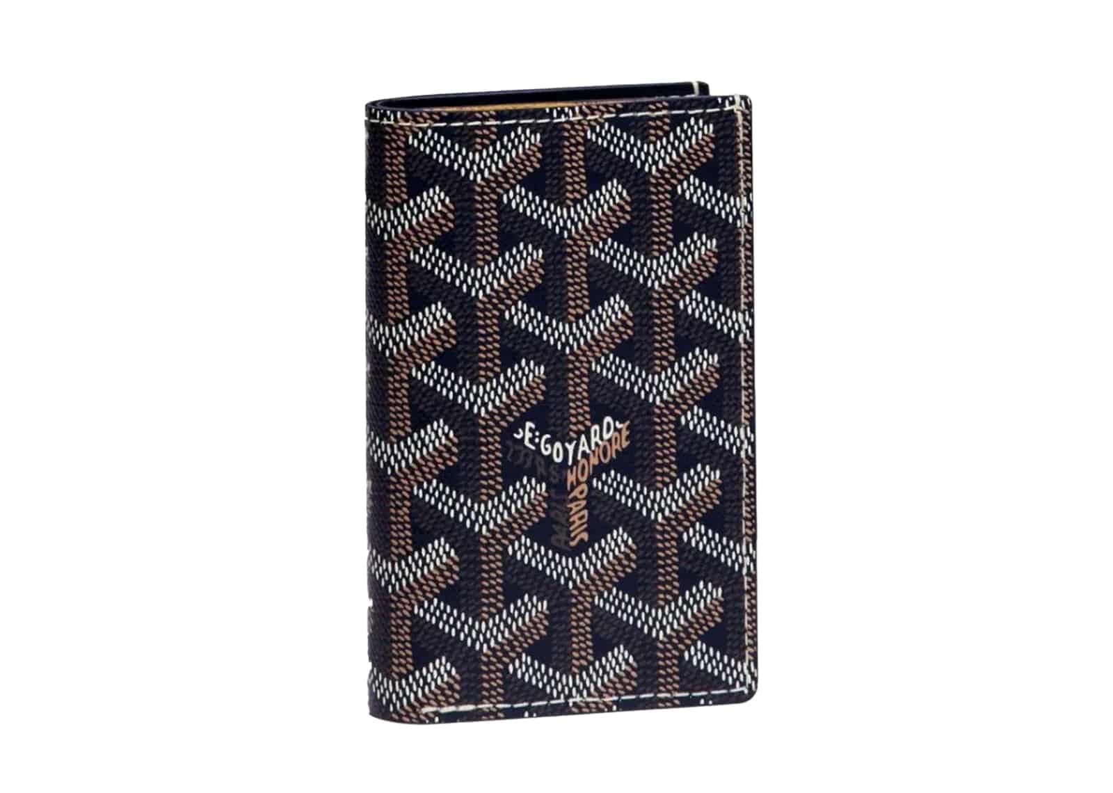 Goyard Saint - Pierre Card Wallet Navy Blue