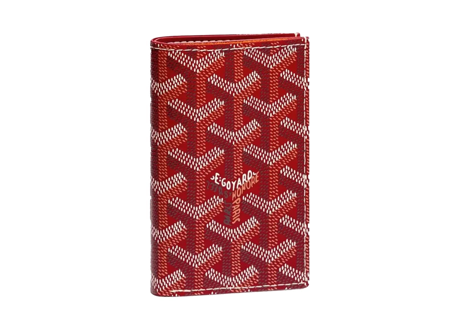 Goyard Saint - Pierre Card Wallet Red