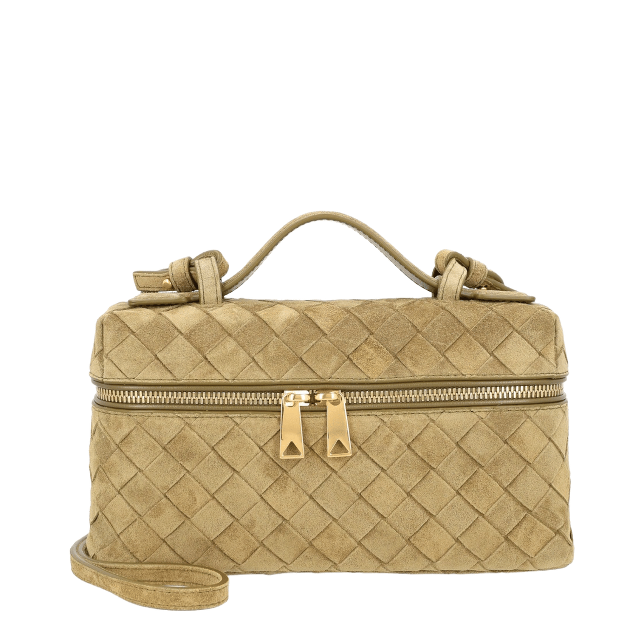Bottega Veneta Bang Bang Leather Vanity Case - Green