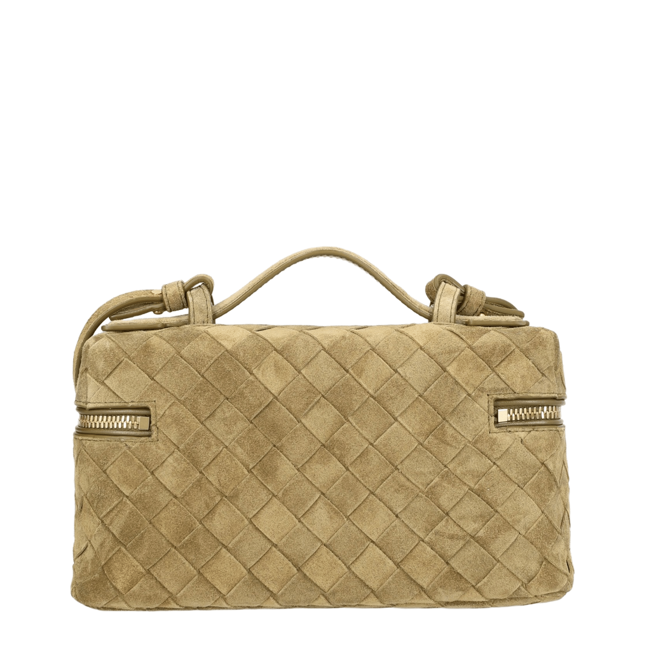 Bottega Veneta Bang Bang Leather Vanity Case - Green