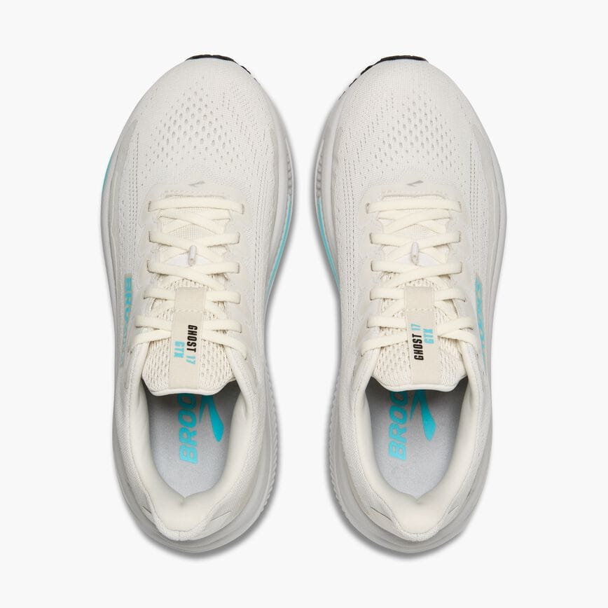 Brooks Ghost 17 GTX Coconut/Oyster/Blue (Women's)
