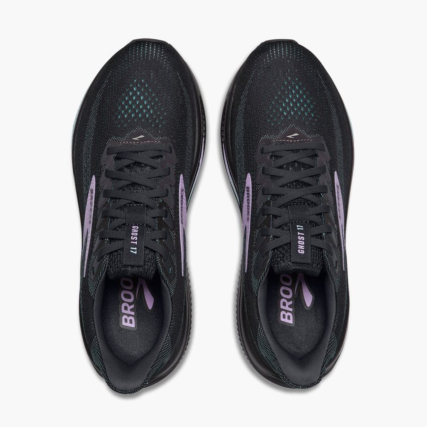 Brooks Ghost 17 Grey/Clearwater/Purple (Women's)
