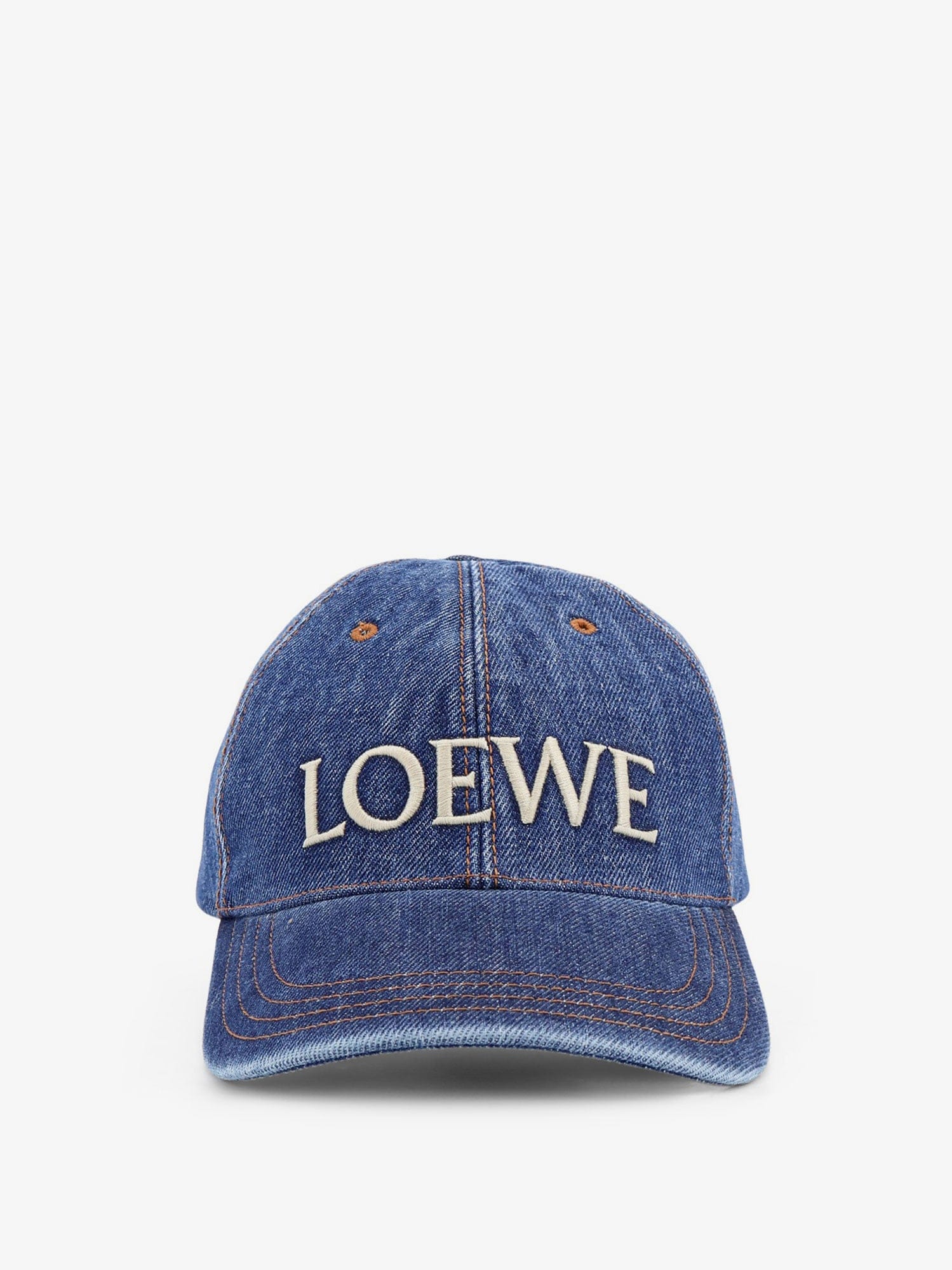 Loewe Paula's Ibiza blue denim hat