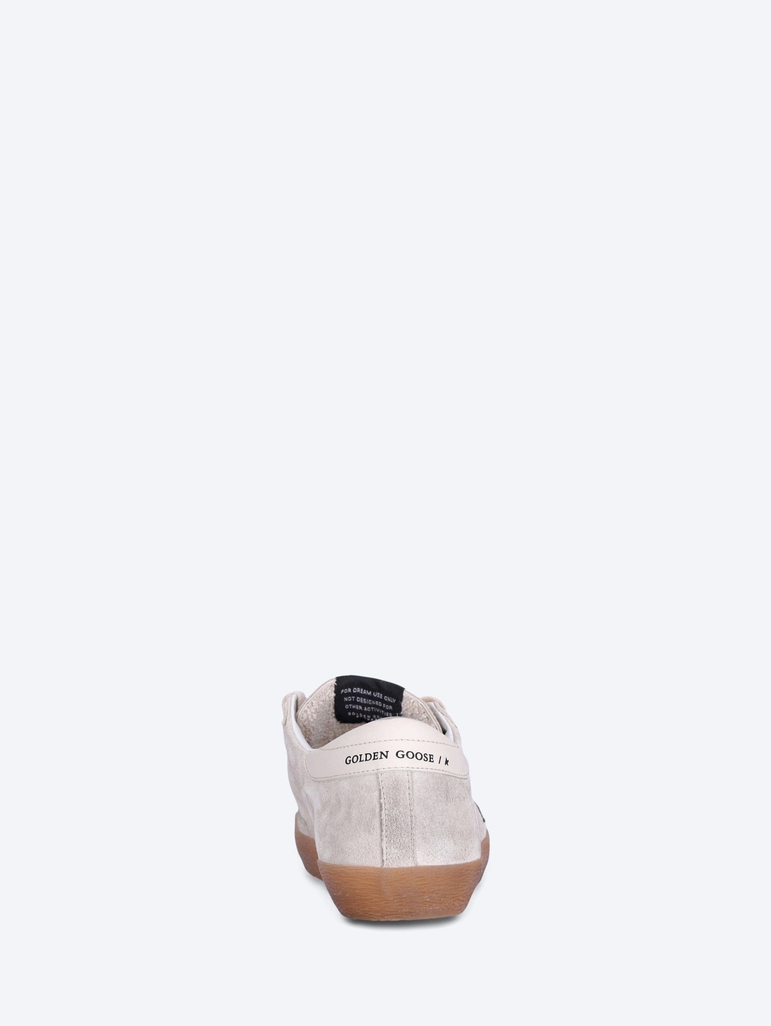 Golden Goose Super star suede upper and toe hf tongue glitter star leather heel sneakers