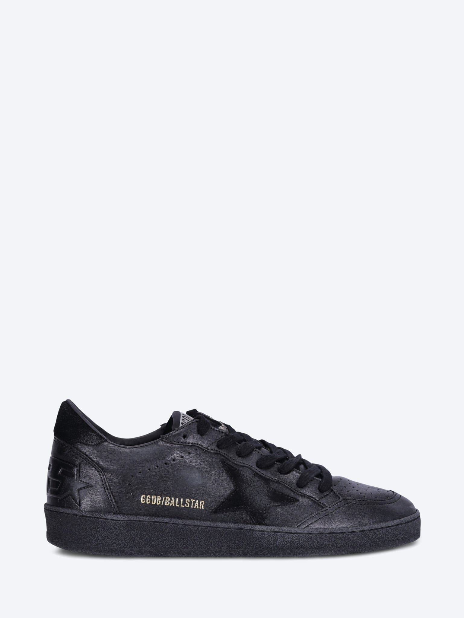 Golden Goose Ballstar nappa upper toe tongue and spur suede star and heel sneakers