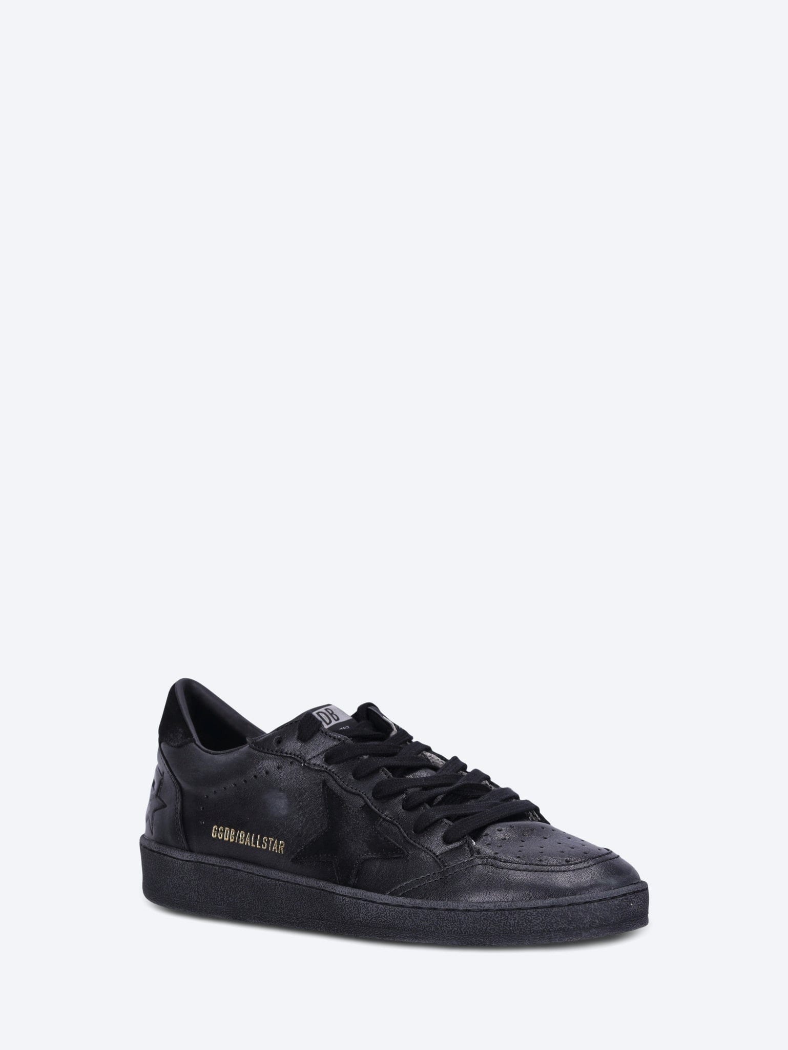Golden Goose Ballstar nappa upper toe tongue and spur suede star and heel sneakers
