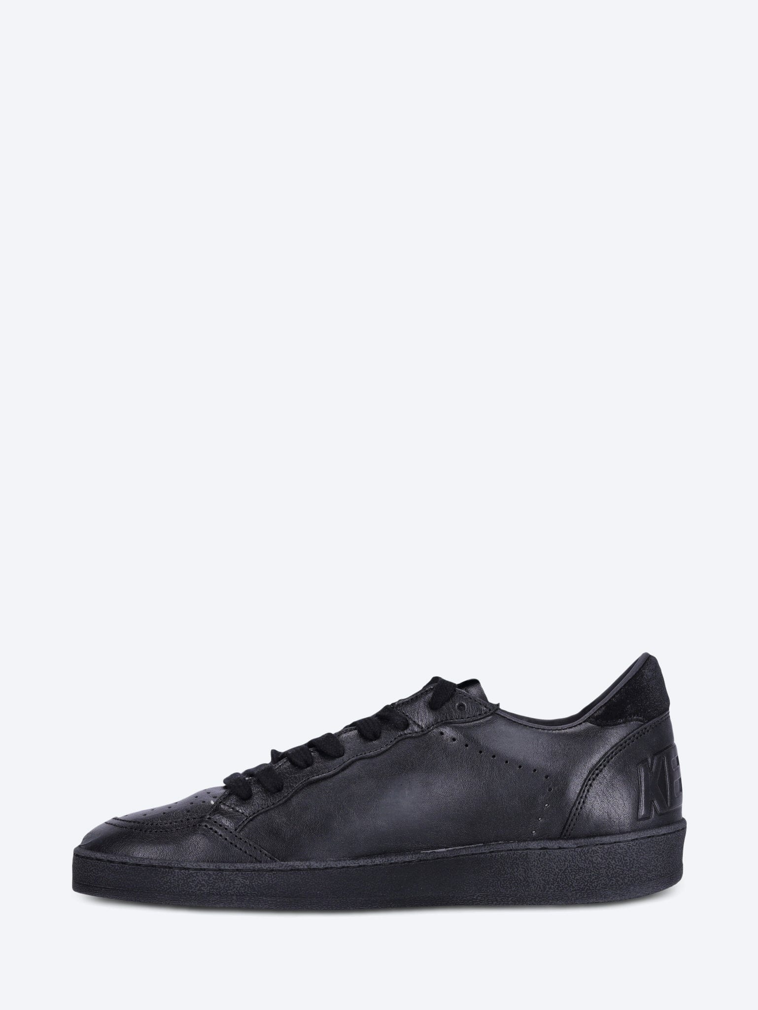Golden Goose Ballstar nappa upper toe tongue and spur suede star and heel sneakers