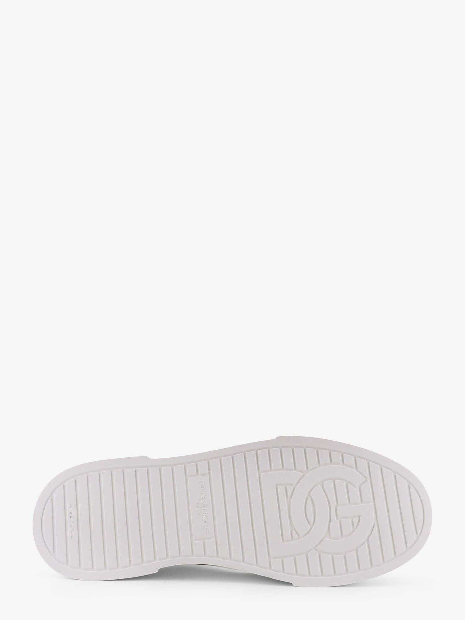 Dolce & Gabbana Leather sneakers with iconic patch logo on the side