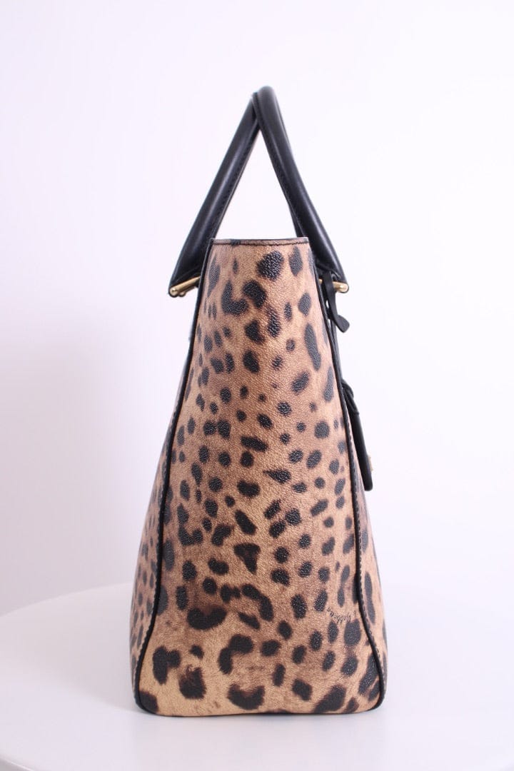 Dolce & Gabbana Tote Bag Leopard Print