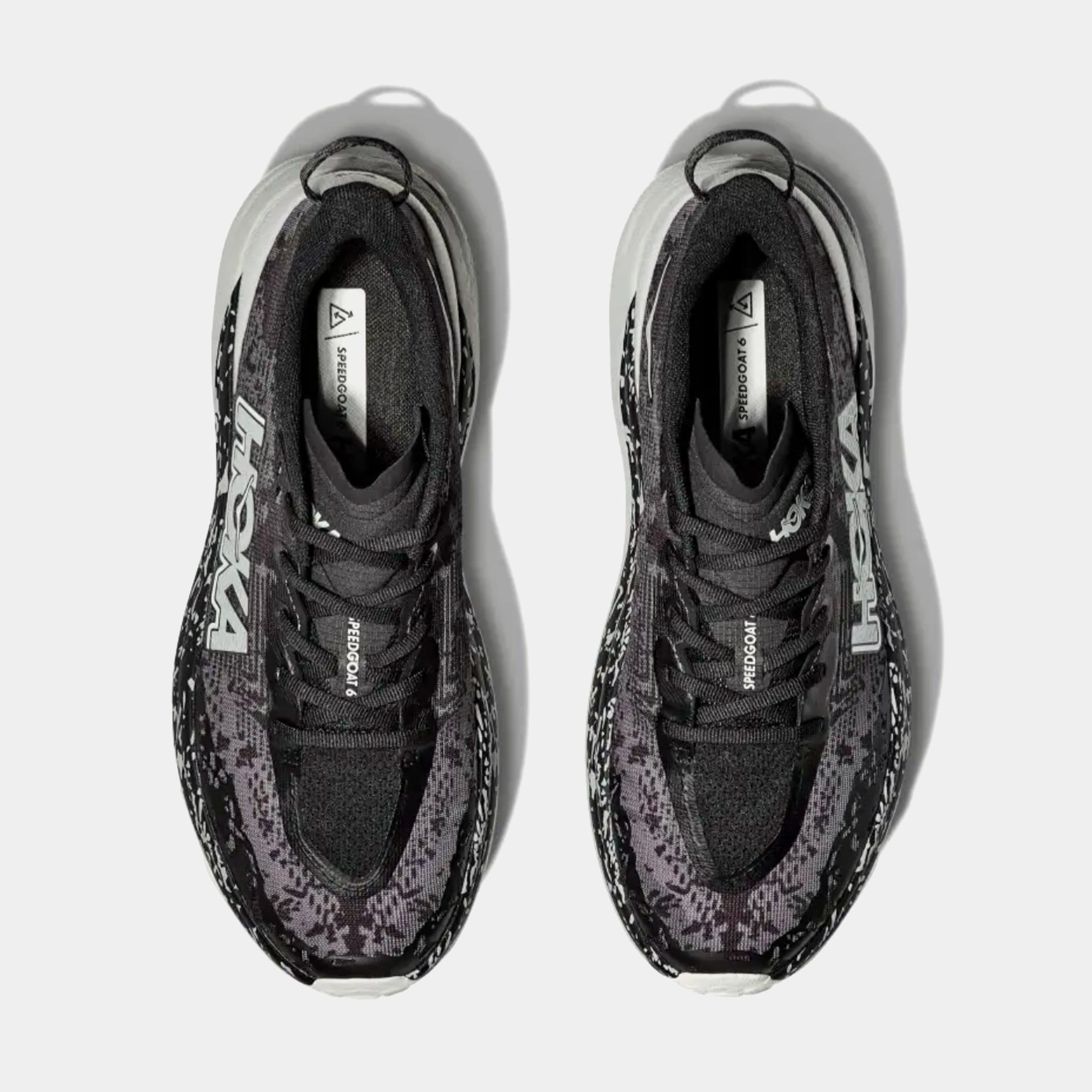 Hoka SpeedGoat 6 Mens Running Shoes (Black/Stardust)