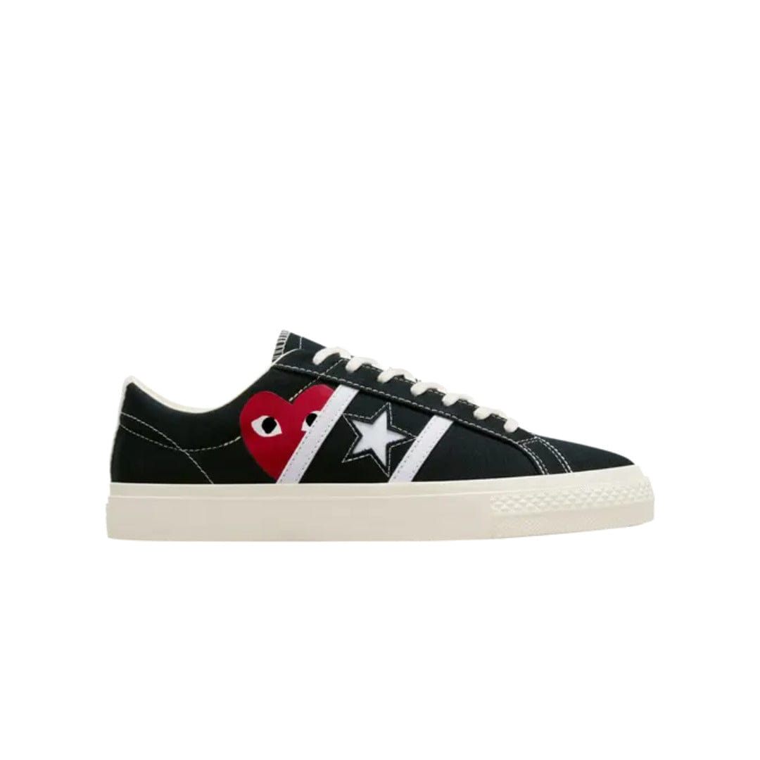 Converse Comme des Garçons PLAY x Converse One Star Academy Pro Black Egret