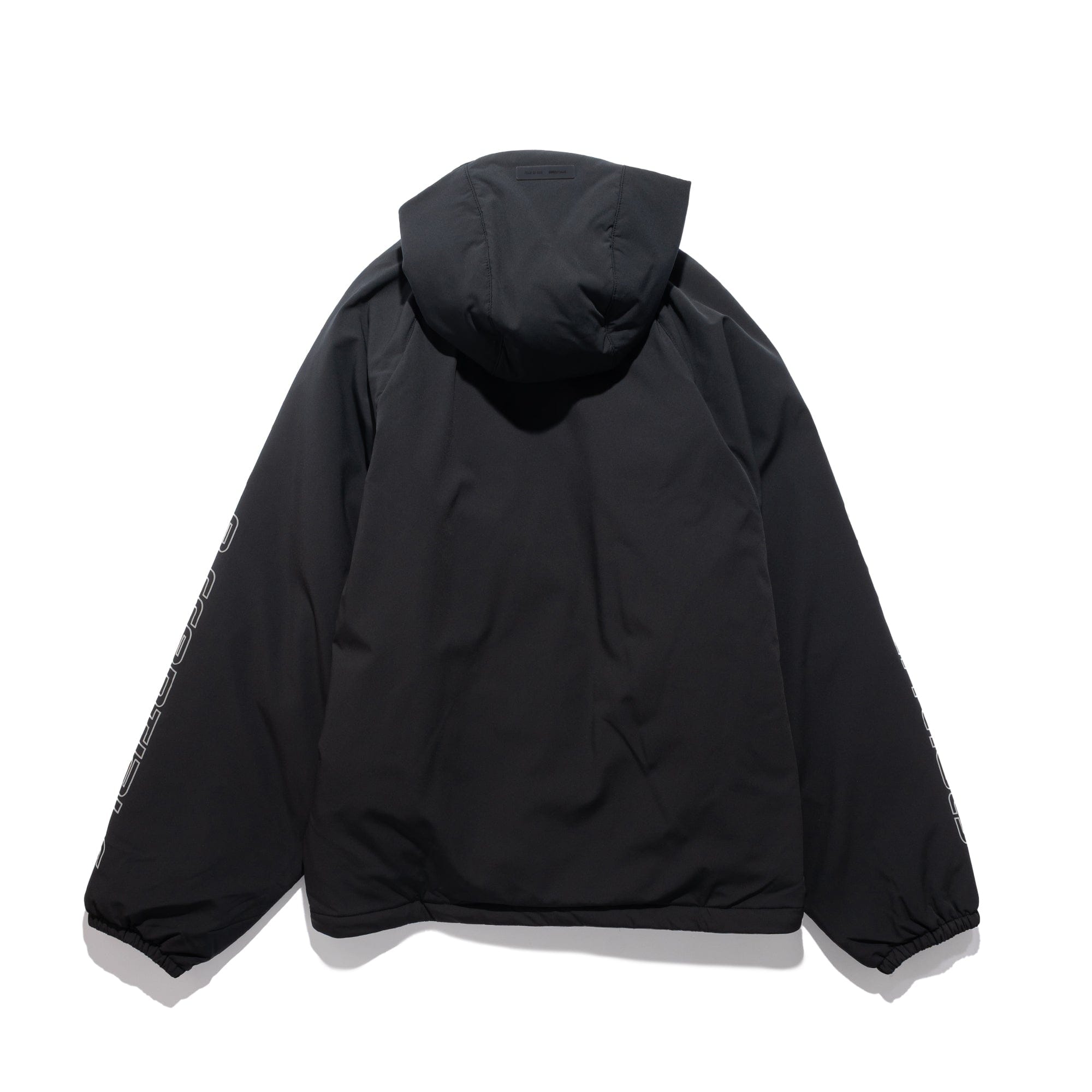 Fear of God Essentials Tech Nylon Half Zip Anorak Vintage Black 202HO258241F