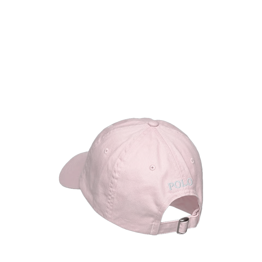 POLO RALPH Lauren THE ICONIC COTTON CHINO BALL CAP PINK
