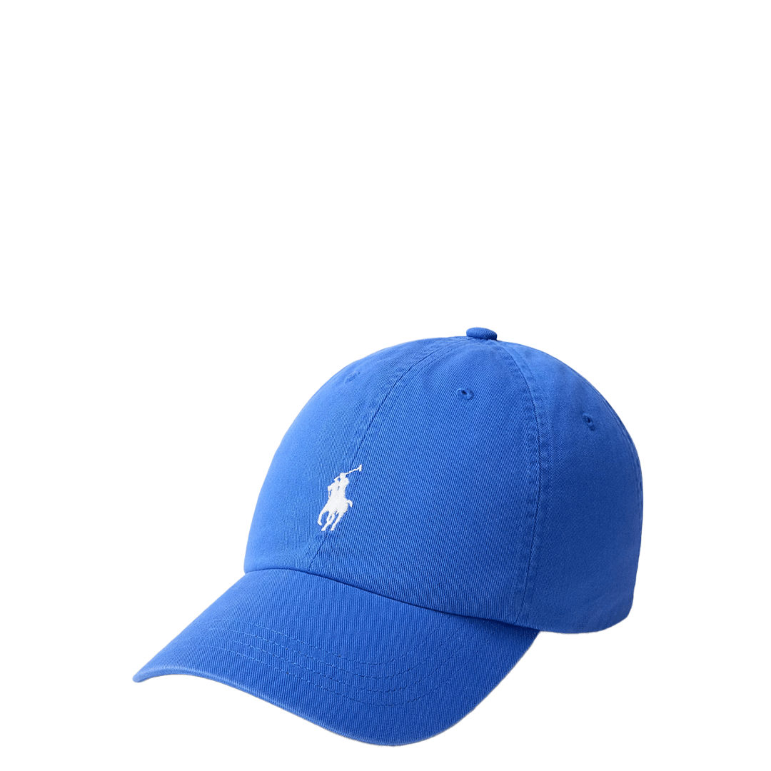 POLO RALPH Lauren THE ICONIC COTTON CHINO BALL CAP BLUE