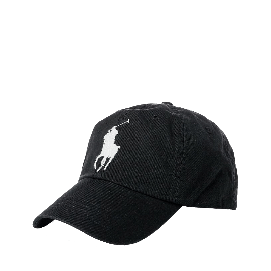POLO RALPH Lauren BIG PONY CHINO BALLCAP BLACK