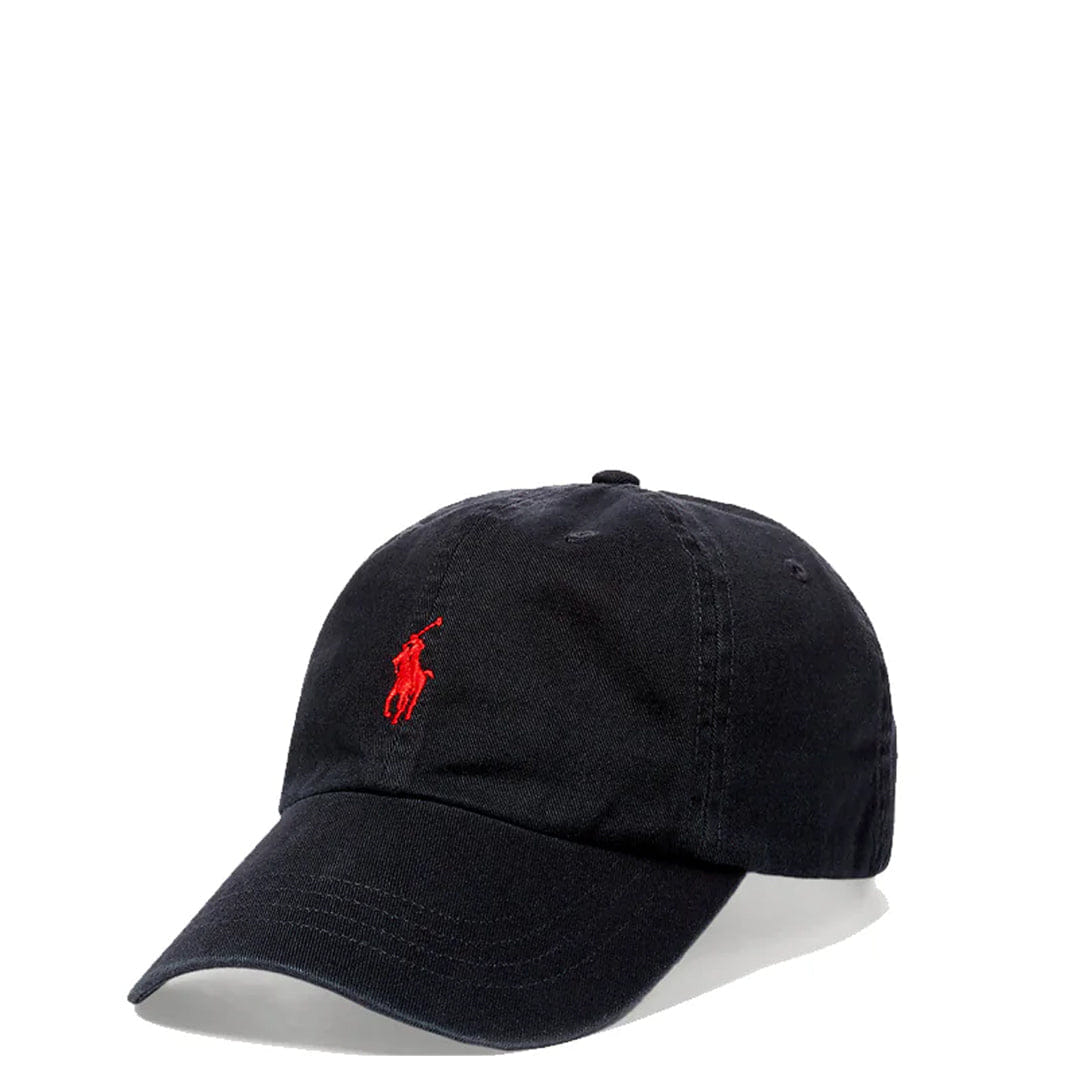POLO RALPH Lauren COTTON CHINO BALL CAP BLACK