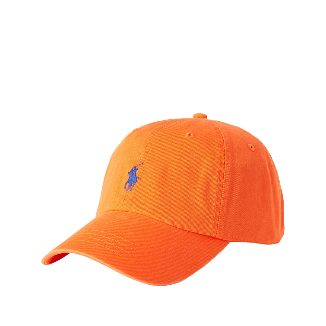 POLO RALPH Lauren COTTON CHINO BALL CAP ORANGE