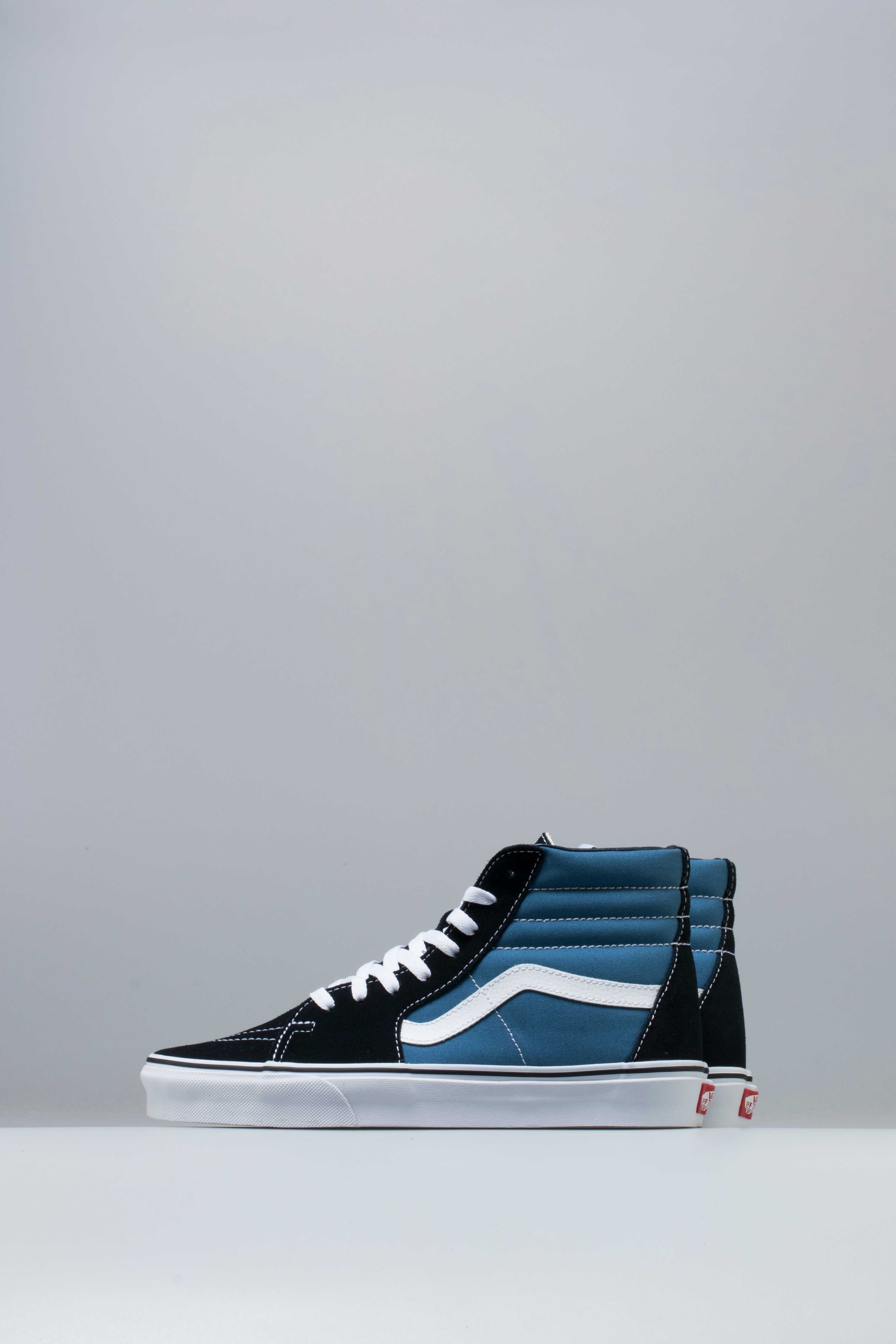 Vans SK8 Hi Mens Skate Shoe - Blue/White/Black