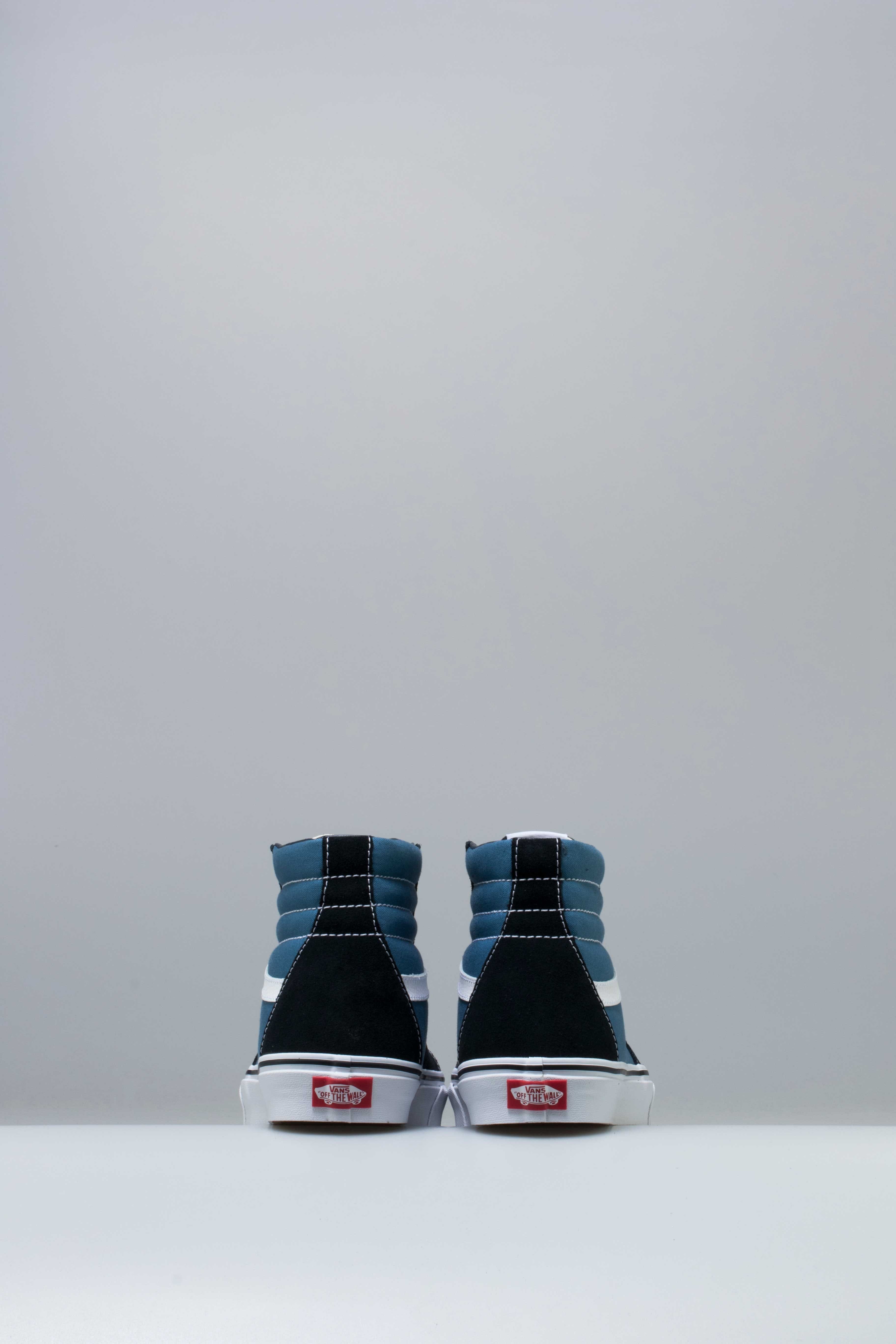 Vans SK8 Hi Mens Skate Shoe - Blue/White/Black