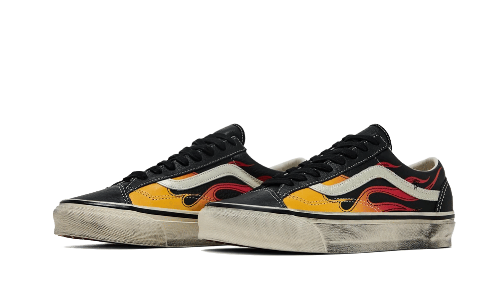 Vans LX Old Skool Archive Flame Black