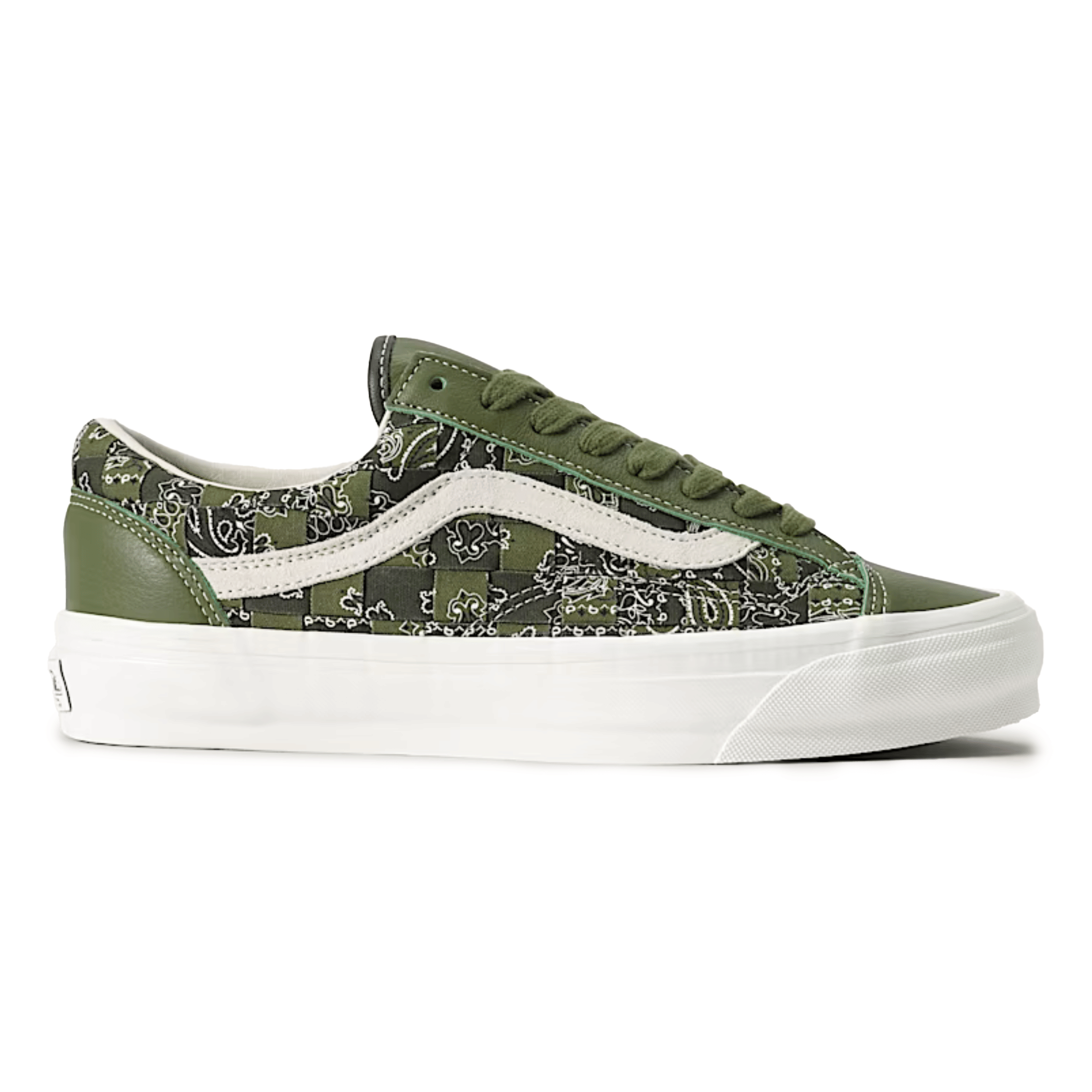 Vans Men's Premium Old Skool 36 Bandana Green