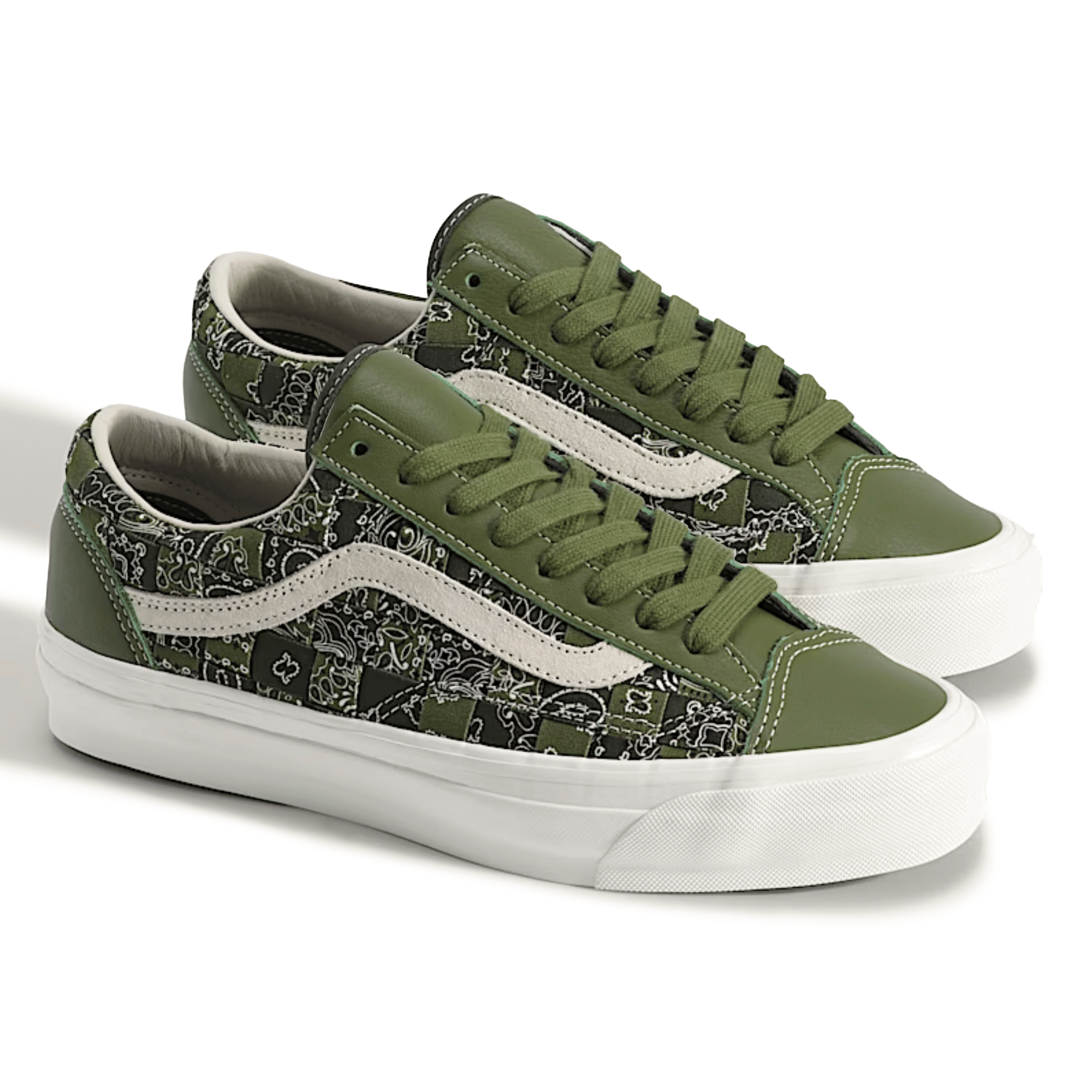 Vans Men's Premium Old Skool 36 Bandana Green