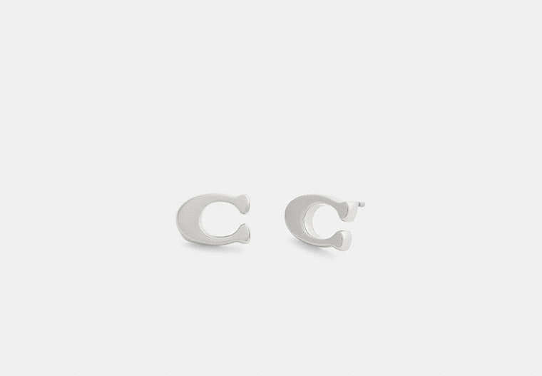 Coach Signature Stud Earrings