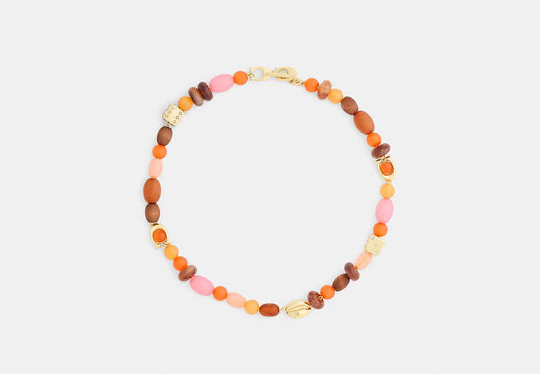 Coach Beaded Choker Necklace