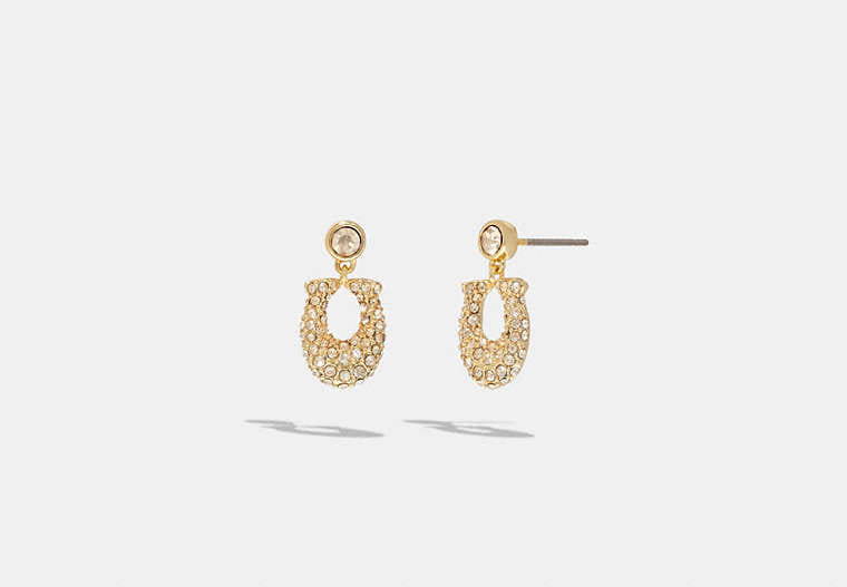 Coach Signature Pavé Earrings
