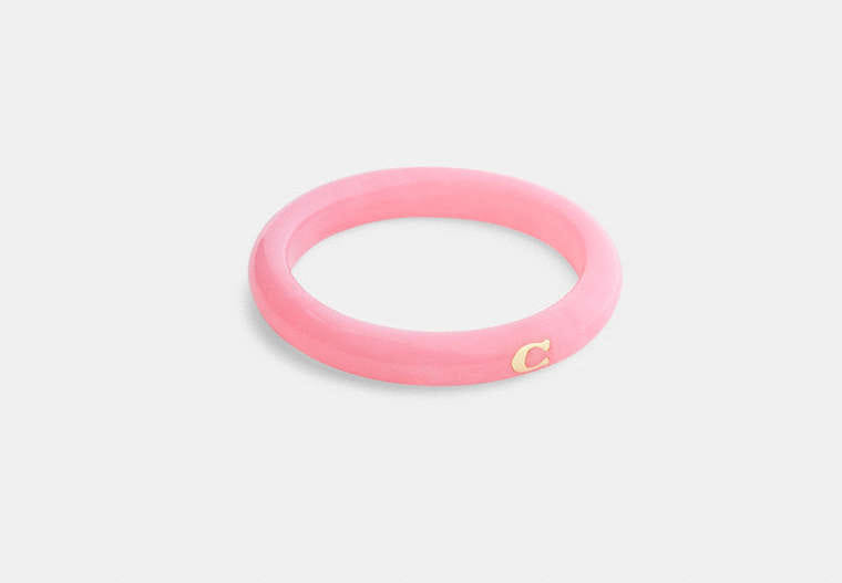 Coach Signature Resin Bangle