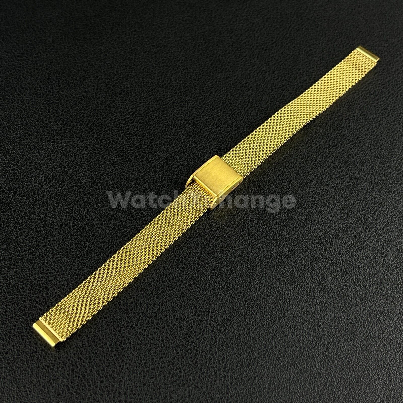 Tissot Gold 9 mm Watch Strap For TISSOT Mesh Milanese Steel Metal Band Bracelet