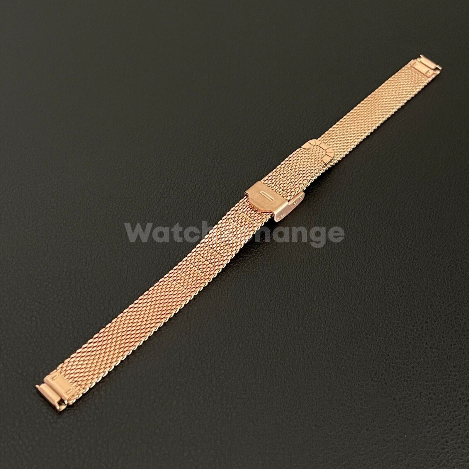 Tissot Rose Gold 9 mm Watch Strap For TISSOT Mesh Milanese Steel Metal Band Bracelet