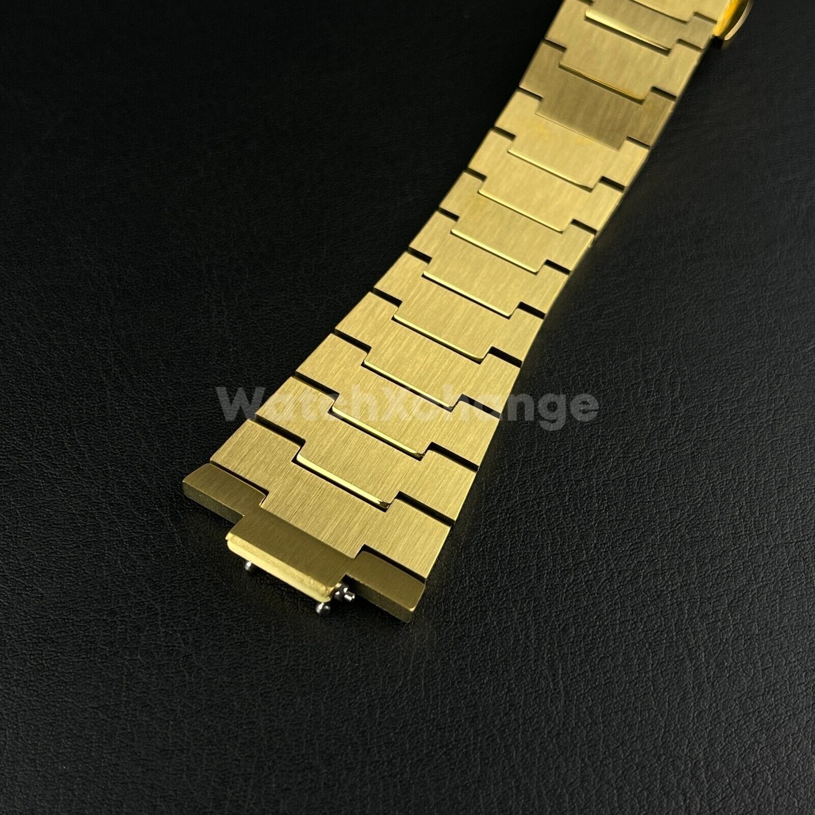 Tissot 12 mm Gold Steel Metal Watch Band Strap For Tissot PRX 40 mm Case Bracelet