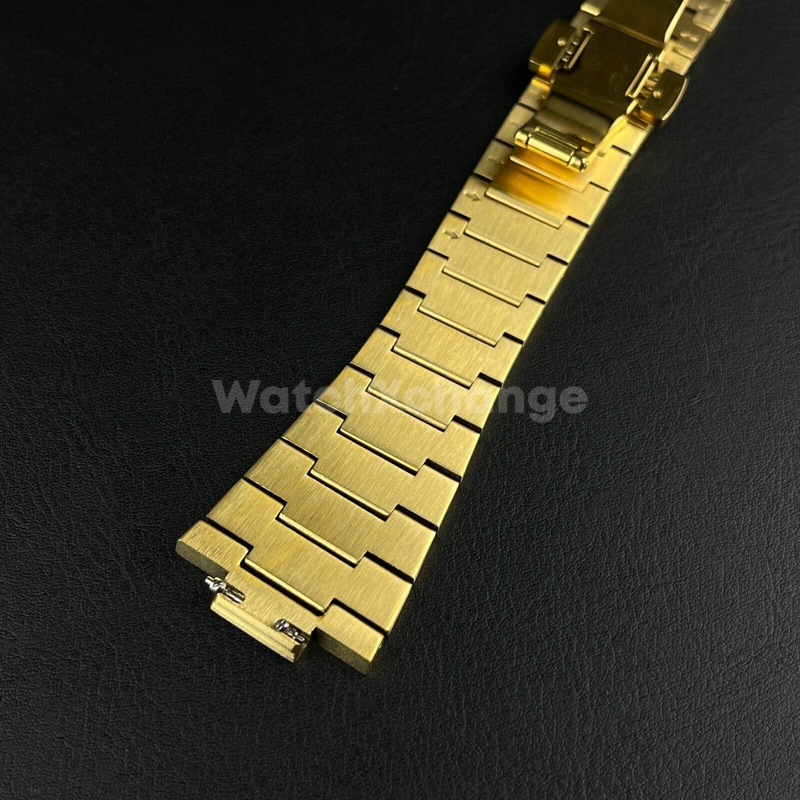 Tissot 12 mm Gold Steel Metal Watch Band Strap For Tissot PRX 40 mm Case Bracelet